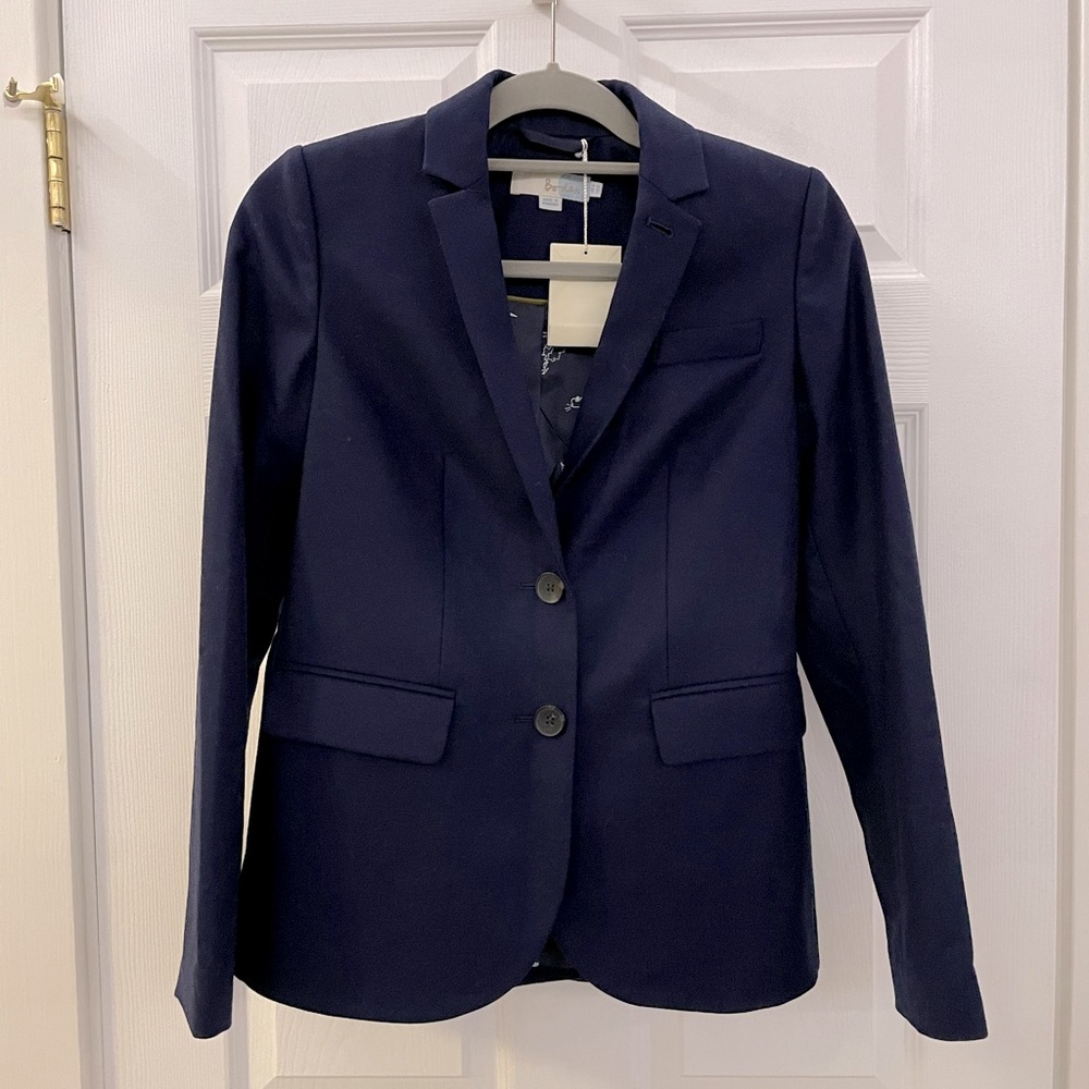 Boden navy blazer size 4 - Picture 2 of 5